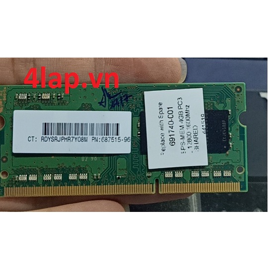 Bán Ram laptop 4gb DDR3L (PC3L) hoặc DDR3 (PC3) Samsung, Hynik, Kingston hàng Zin tháo máy