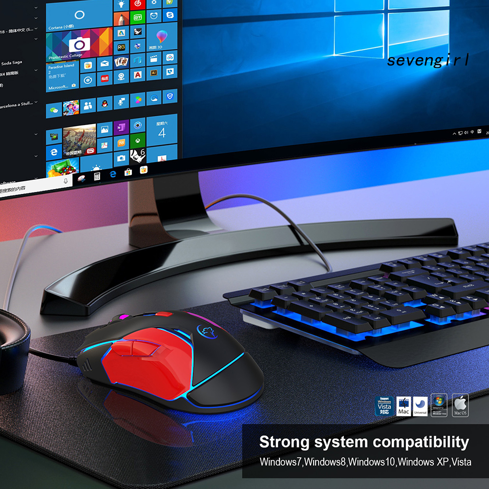 Chuột Chơi Game Có Đèn Led Nhiều Màu | BigBuy360 - bigbuy360.vn