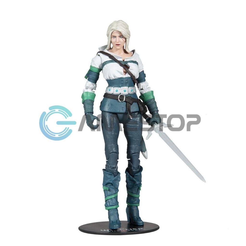 Mô hình The Witcher Ciri Elder Blood 18cm McFarlane Nhựa PVC, ABS Mô hình có khớp Chính hãng Mỹ TWMF05