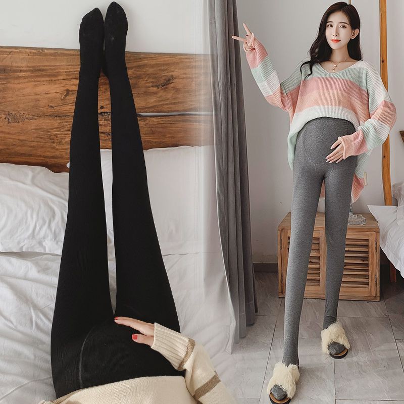 Quần Tất Cotton 2022 Plus Thời Trang Cho Mẹ Bầu