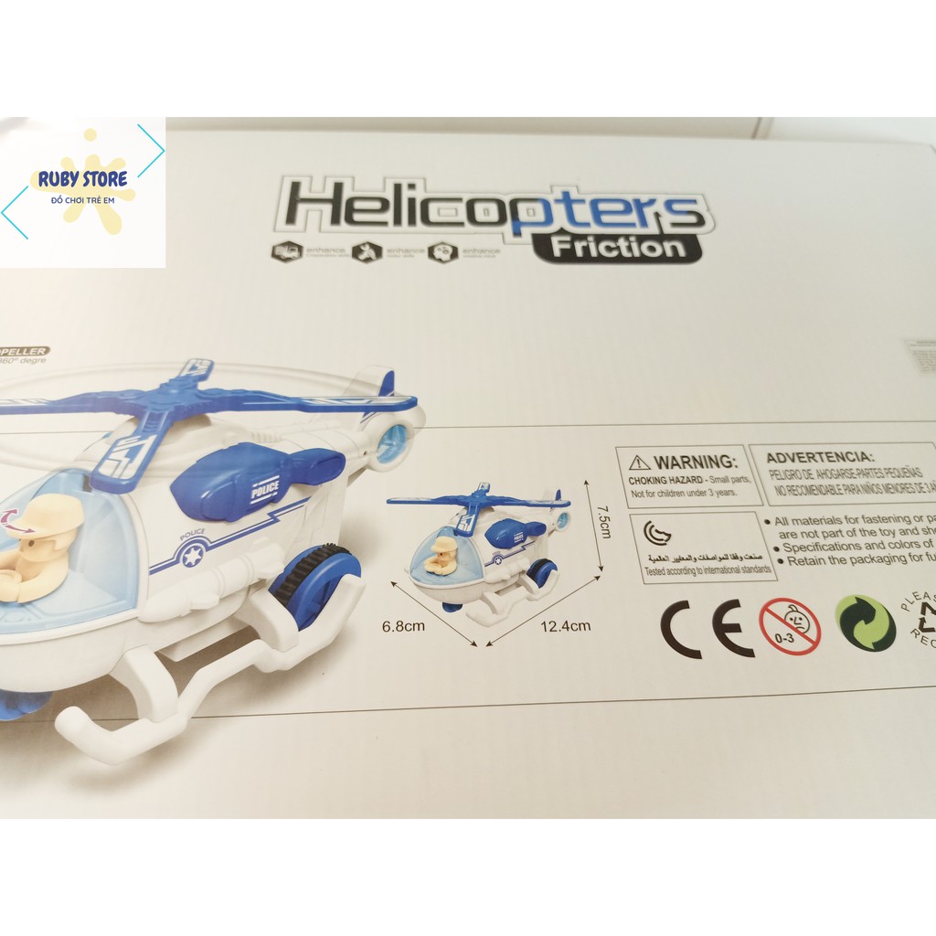 ĐỒ CHƠI MÁY BAY TRỰC THĂNG ĐẨY TRỚN CHẠY NHANH, CÓ NGƯỜI NGỒI LÁI