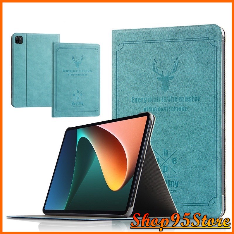 Bao Da Máy Tính Bảng dành cho Xiaomi Pad 5 Pro MiPad 5 11 &quot; họa tiết Hươu nai