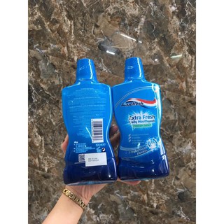 Nước Súc miệng Aquafresh Extra Fresh 500ml