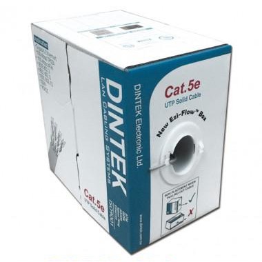 Thùng cáp mạng LAN UTP CAT 5E DINTEK đồng nguyên chất (305M)