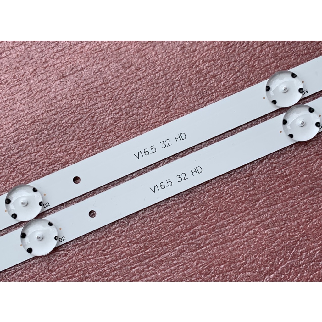 THANH LED TIVI LG 32LH591D 32LJ571D 32''V16.5 ART3 2718 REV0.11 V16.5 32 DH MỚI 100%, BỘ 2 THANH, MỖI THANH 5 BÓNG 3V