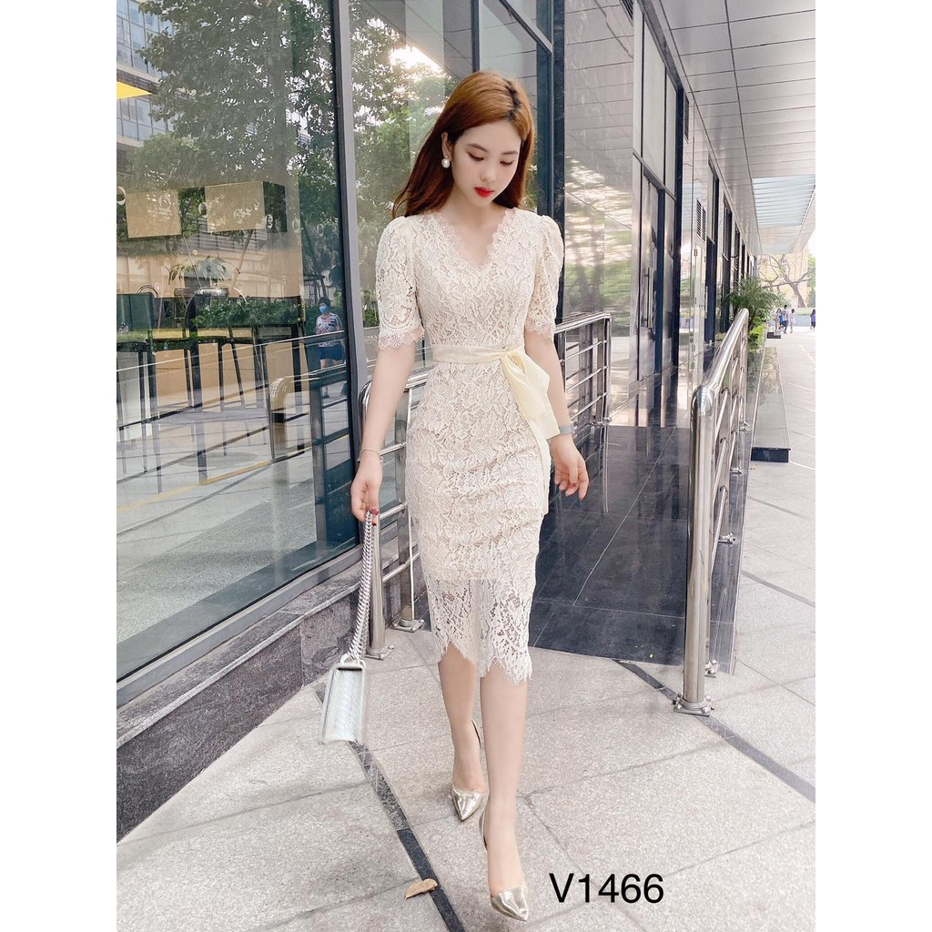 Đầm ren body cổ tim thiết kế sang trọng chất ren mềm mịn V1466_ Adelashop [Kèm ảnh thật] | BigBuy360 - bigbuy360.vn