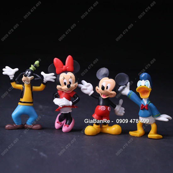 BỘ 8 NHÂN VẬT MICKEY CÁC BẠN VÀ GẤU POOH - 7930