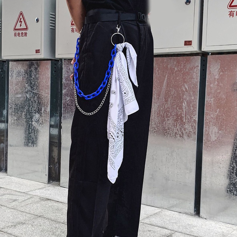 Dây Xích Kim Loại Đeo Thắt Lưng / Ví Phong Cách Hip hop Unisex