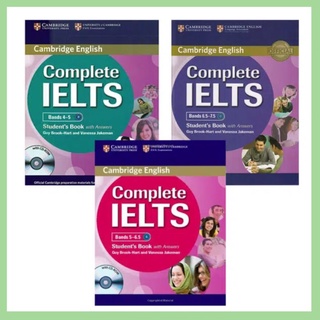 HOT - Trọn bộ 3 level cuốn Complete IELTS 4-5, 5-6.5, 6.5-7.5