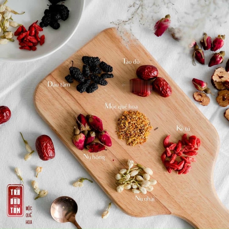 TRÀ DÂU TẰM LỤC VỊ THANH NHIỆT - BÍ KÍP DA ĐẸP NHỜ THÓI QUEN UỐNG TRÀ
