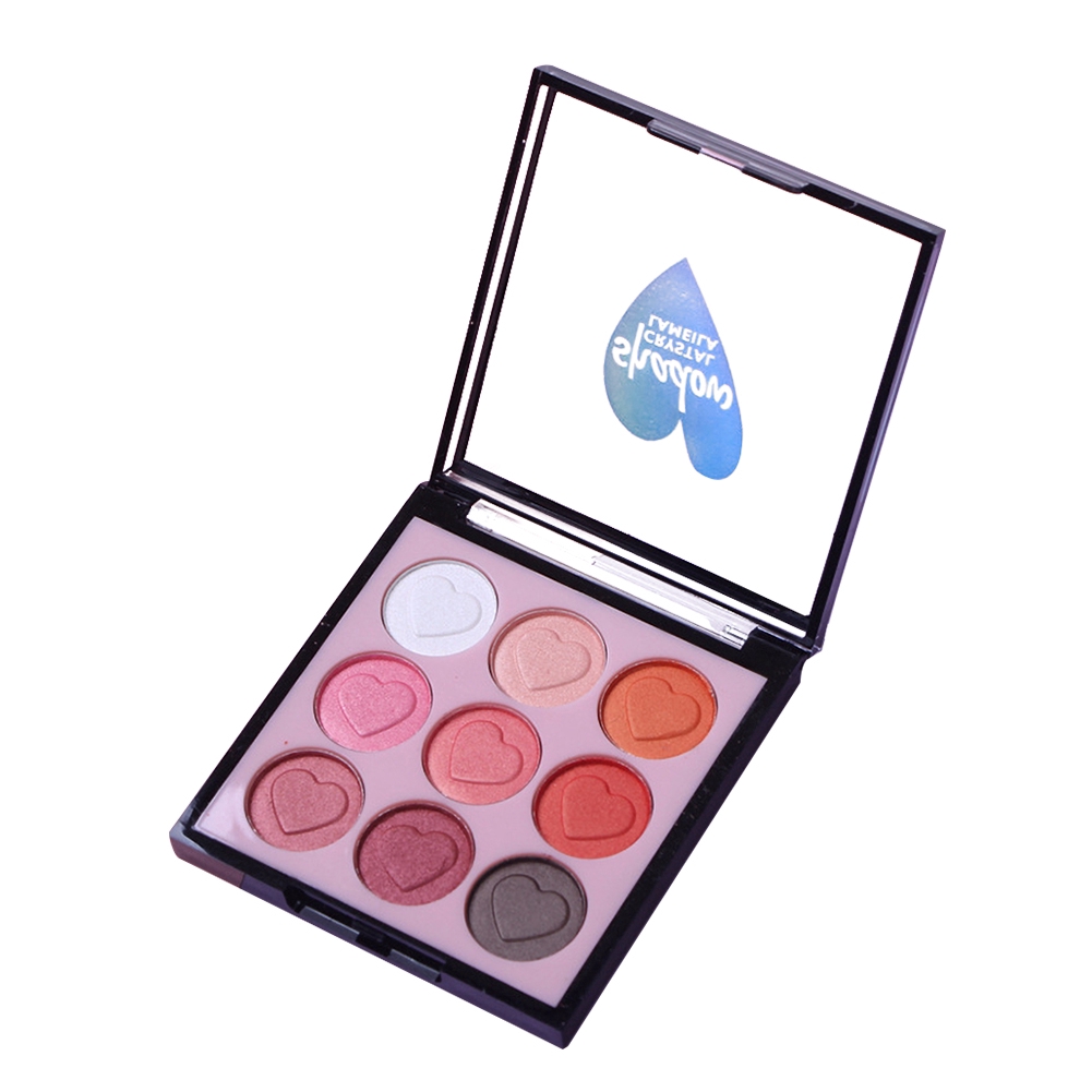 [Hàng mới về] Bảng phấn mắt lấp lánh 9 màu chống thấm nước lâu trôi