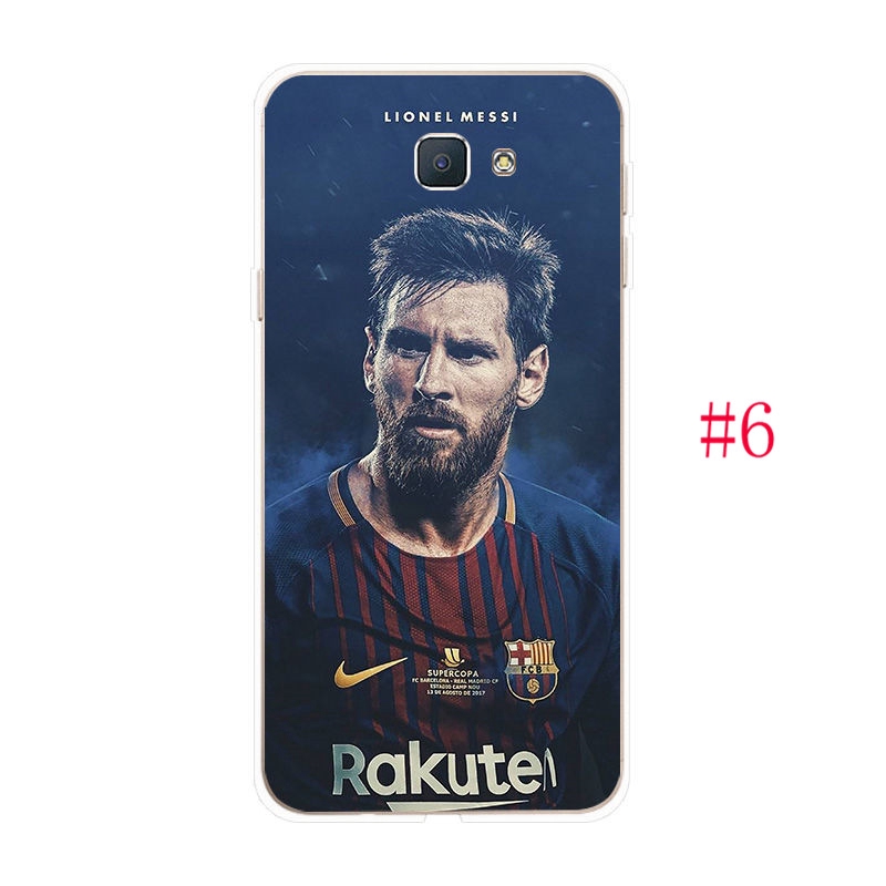 Ốp điện thoại Silicone TPU mềm in hình C.Ronaldo Messi cho Samsung Galaxy J2 J5 J7 Prime J1 2016 J1Mini