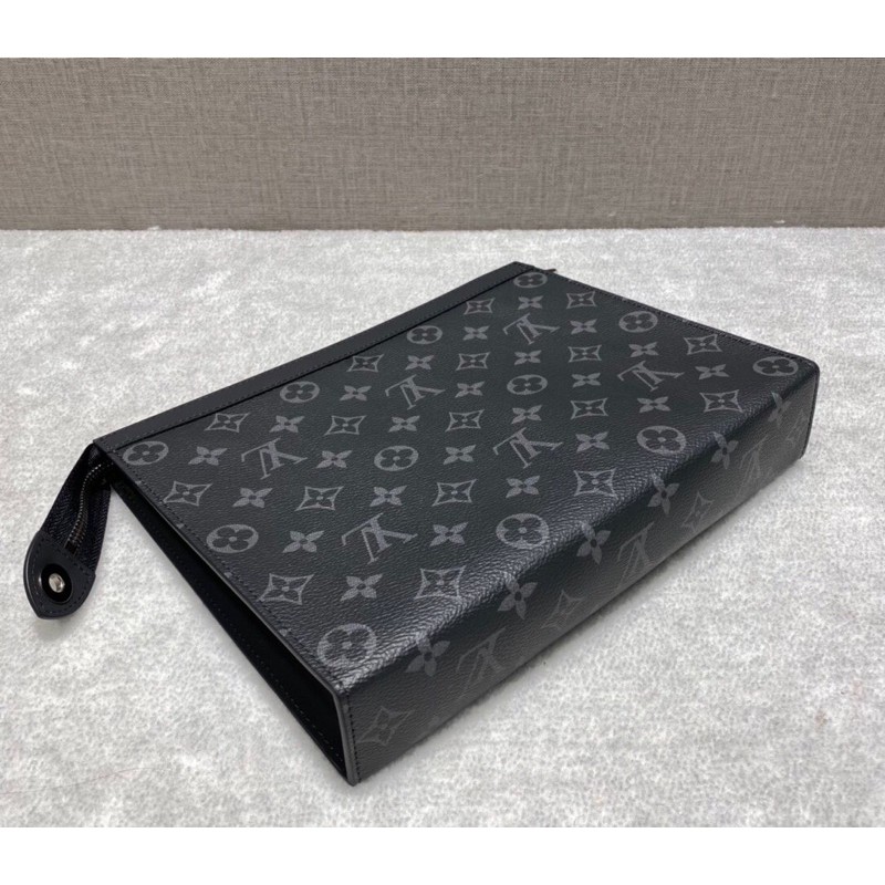 Ví tab đứng nam mặt trước in logo hoạ tiết màu 3d phom cứng da cao cấp louis vuitton LV