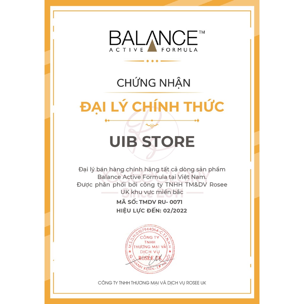 Tinh chất ngừa mụn Balance Active Formula Niacinamide Blemish Recovery