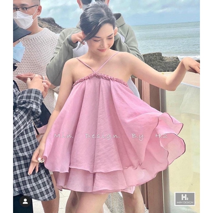 Set yếm tơ kèm quần sexy