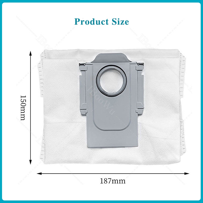 Giá Đỡ Cây Lau Nhà Chính + Chổi Cuộn Thay Thế Dùng Một Lần Cho Xiaomi Mijia Roborock Q7 MAX / T