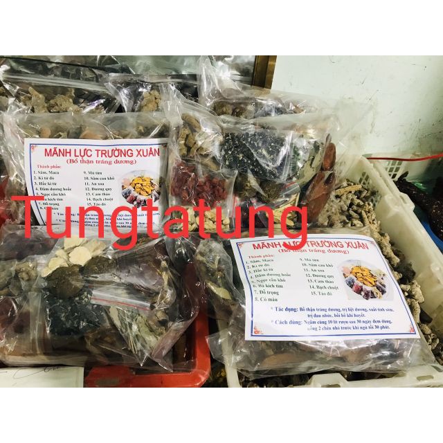 MÃNH LỰC TRƯỜNG XUÂN THANG 1KG 16 VỊ