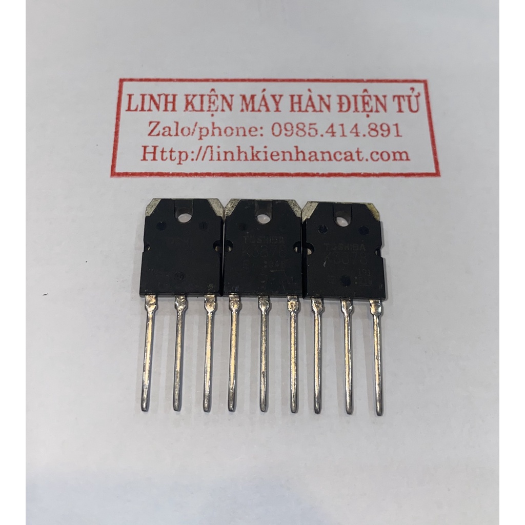 Mosfet k3878 ( 9A/900V ) Tháo Máy