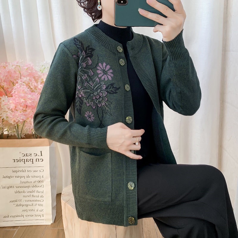 Áo len nữ trung niên và cao tuổi hàng Quảng Châu | BigBuy360 - bigbuy360.vn