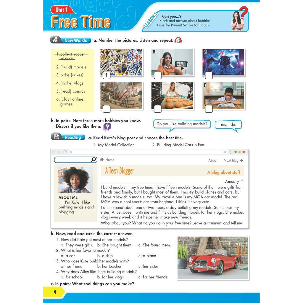 Sách - DTPbooks - Tiếng Anh 7 i-Learn Smart World trọn bộ
