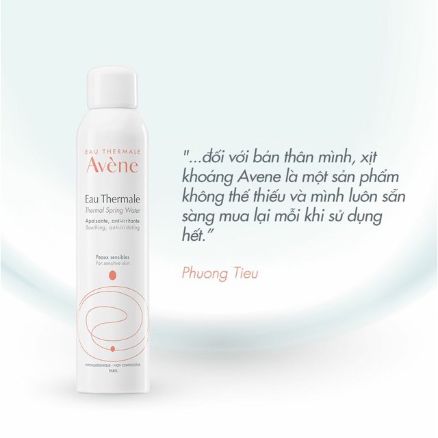 Free Ship - Hàng Tốt - Giá Rẻ - Xịt khoáng Avene Thermal Spring Water Spray, xịt khoáng dưỡng ẩm khoáng chất 300ml