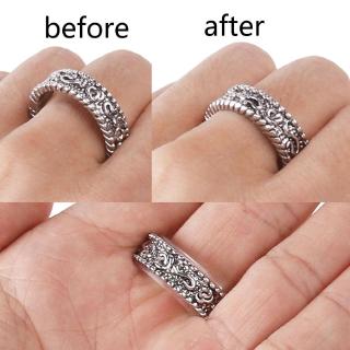 ❀AUTU 8 Sizes Silicone Invisible Ring Size Adjuster