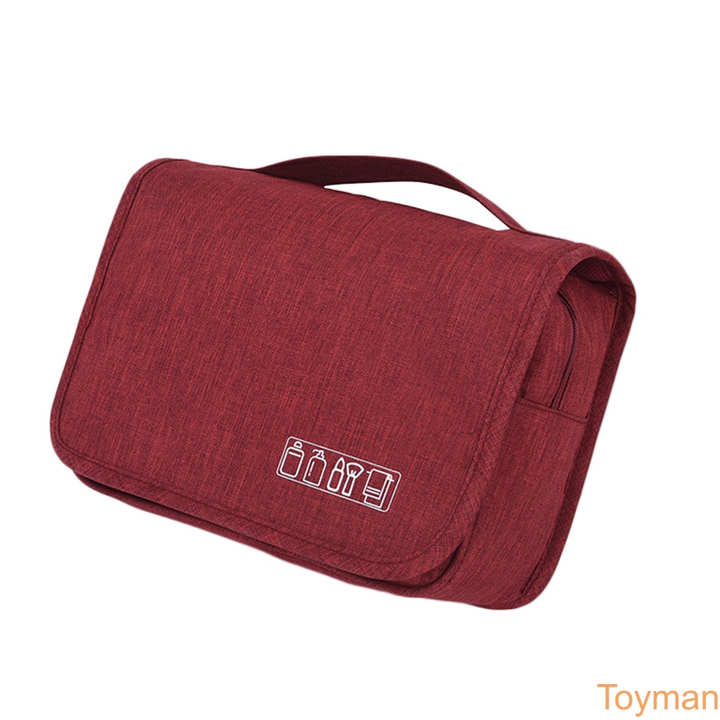 Folding hook Wash Bag Travel Storage Bag Toothbrush Lotion Makeup Tools Waterproof Organizer Handbag