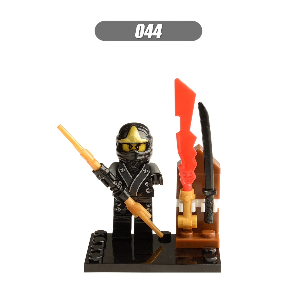 Minifigures Ninjago SS3 Các Mẫu Nhân Vật Jay Garmadon Jane Kai X043 - X050