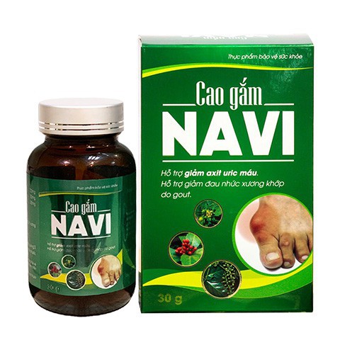 Cao Gắm Navi - Bệnh Gout