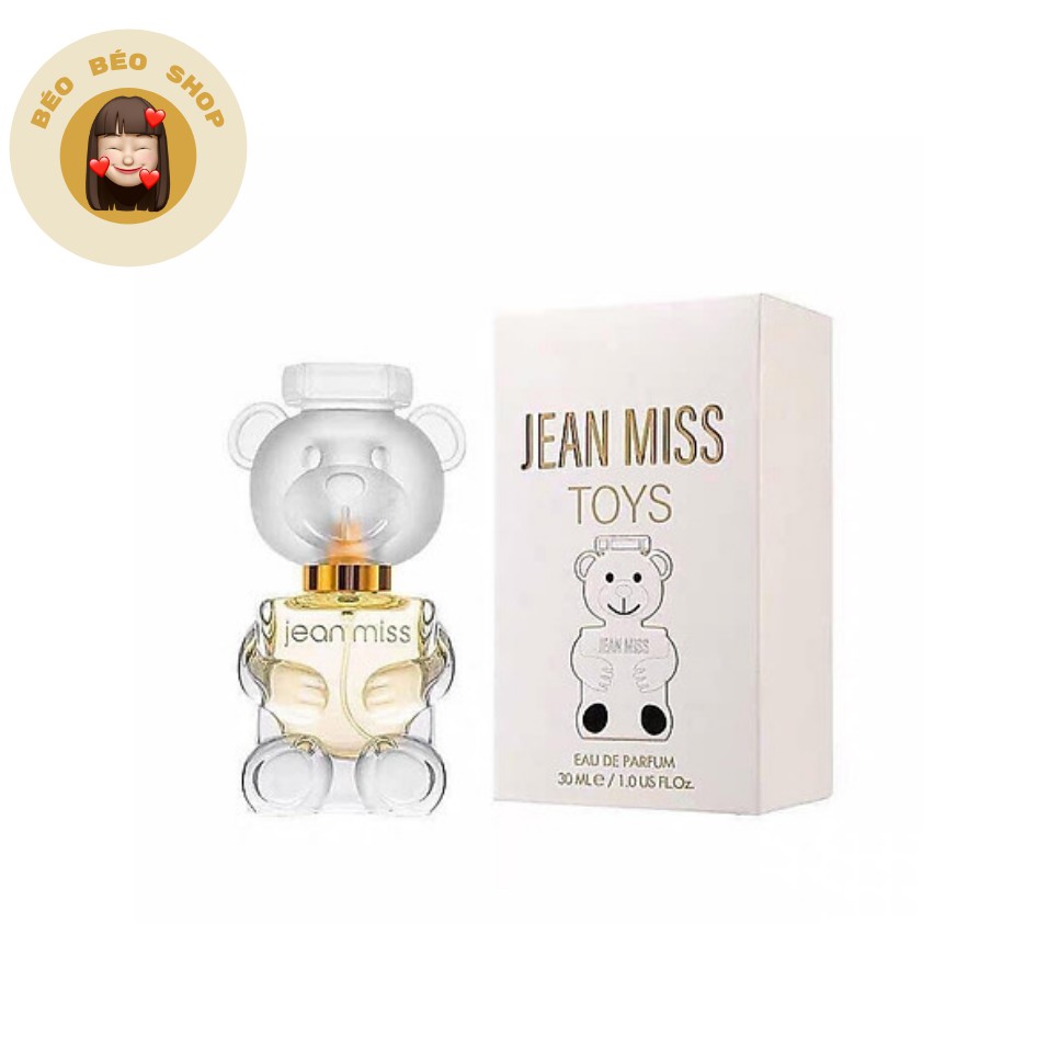 [Full seal] Nước hoa gấu Jean Miss mini - 30ml