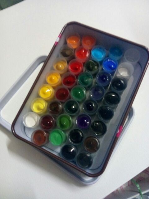 Pocket màu nước Marie's 36 - 0.5ml/24 màu 0.5ml/18 màu 0.7ml/12 màu 0.7ml