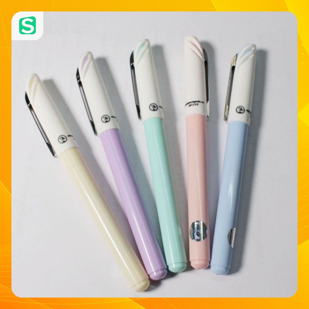 Bút Kim Tinh Lá Tre SH058 Thầy Ánh Siêu Nhẹ, Nét Chữ Cực Mềm