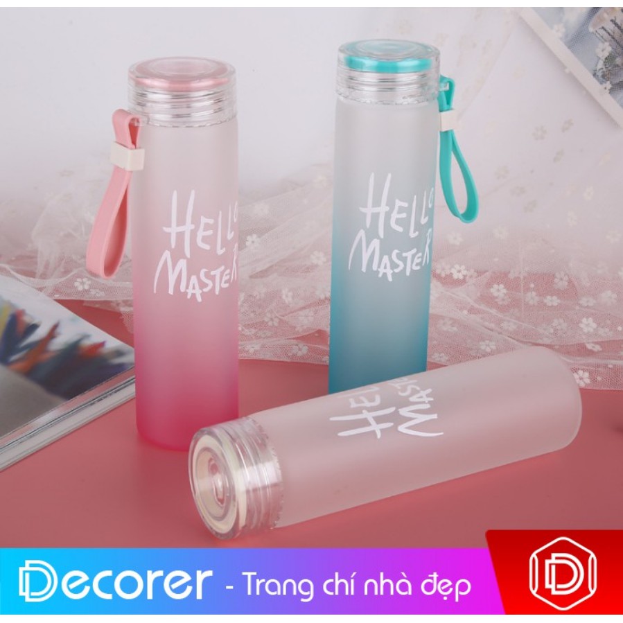 Bình Đựng Nước Thể Thao Hello Master 480ml