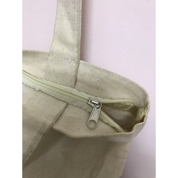 Túi tote có khoá miệng lỗi sale