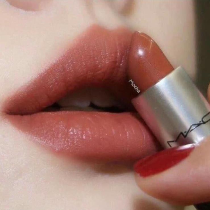 💄💄Son MAC Mocha 813 Satin - Màu Cam Đất | BigBuy360 - bigbuy360.vn