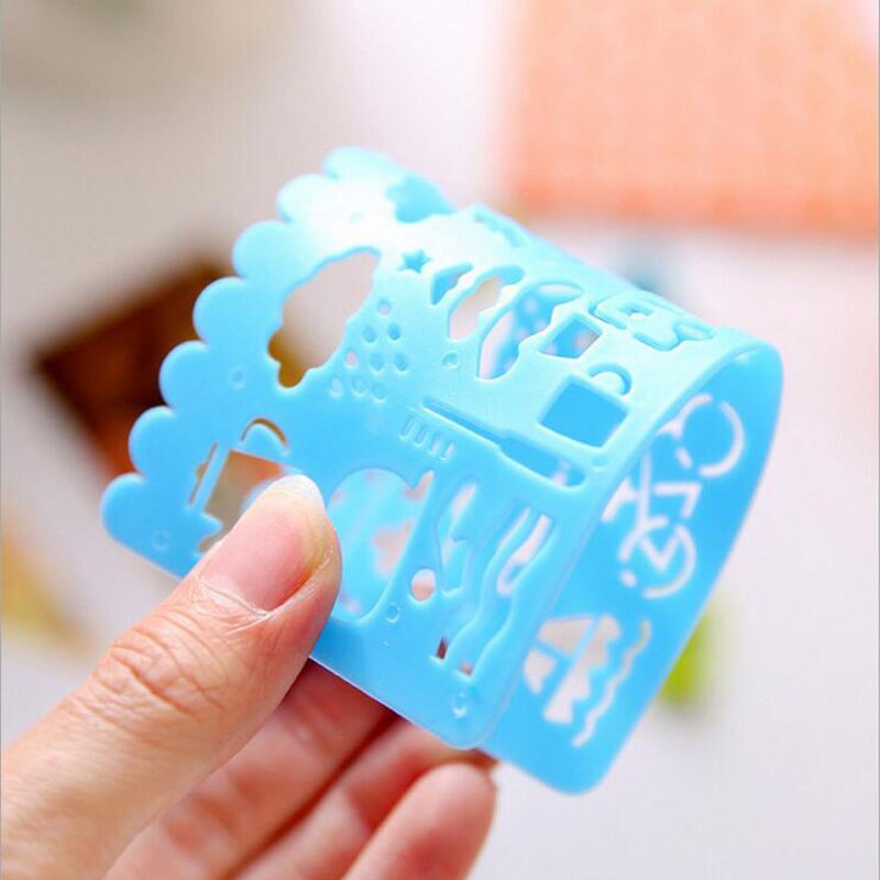 Set 4 Thước Vẽ Hình Tiện Lợi Sáng Tạo Cho Trẻ Em