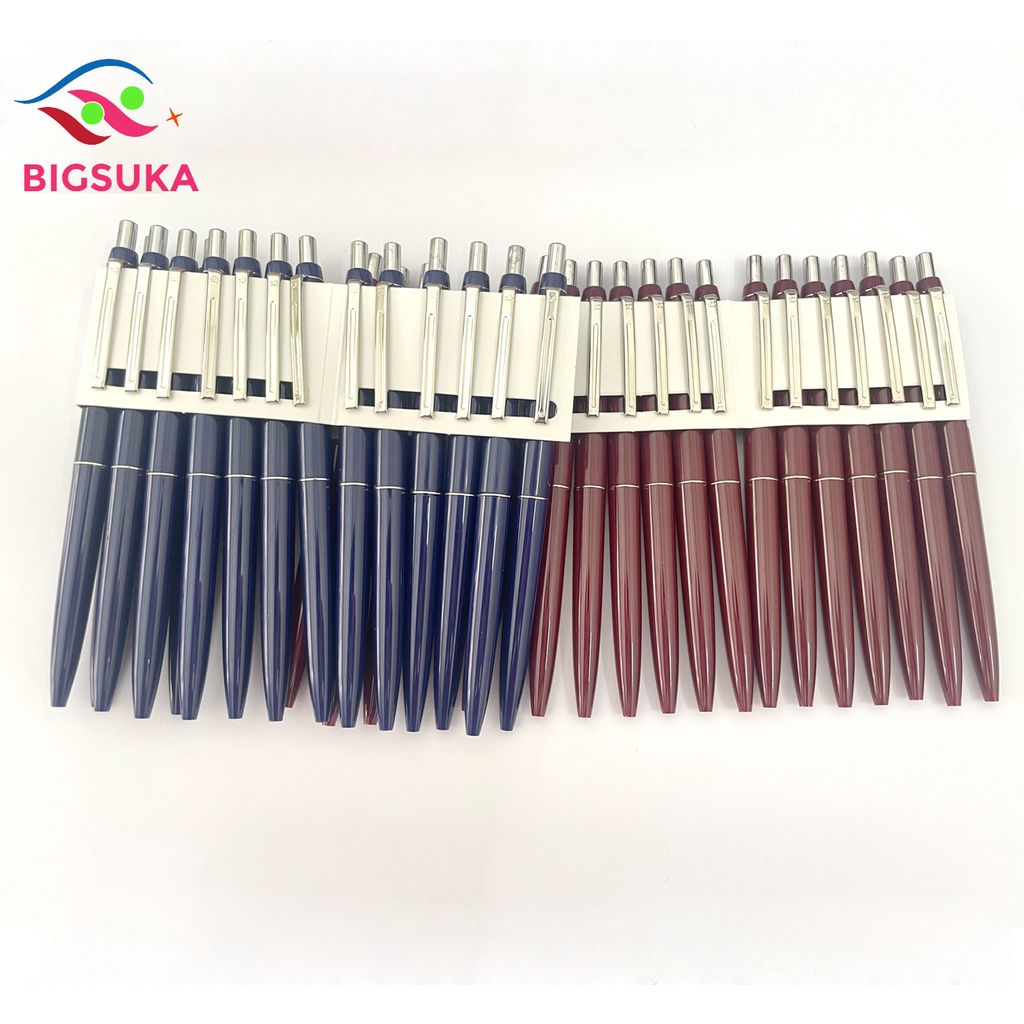 Bút bi Thiên Long 031 xanh cute nhiều màu , Đầu bút bi 0.5mm BIGSUKA