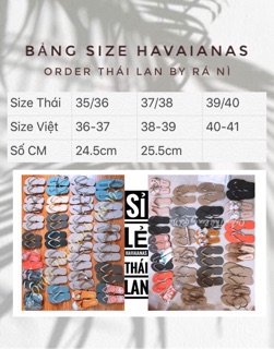 DÉP HAVAIANAS THÁI LAN