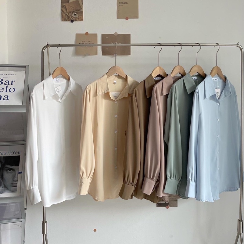 Áo sơ mi tay phồng