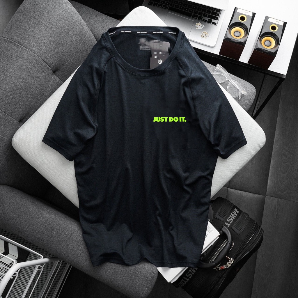 Áo thun nam thể thao bigsize - thun đốm in 80-130kg jus t