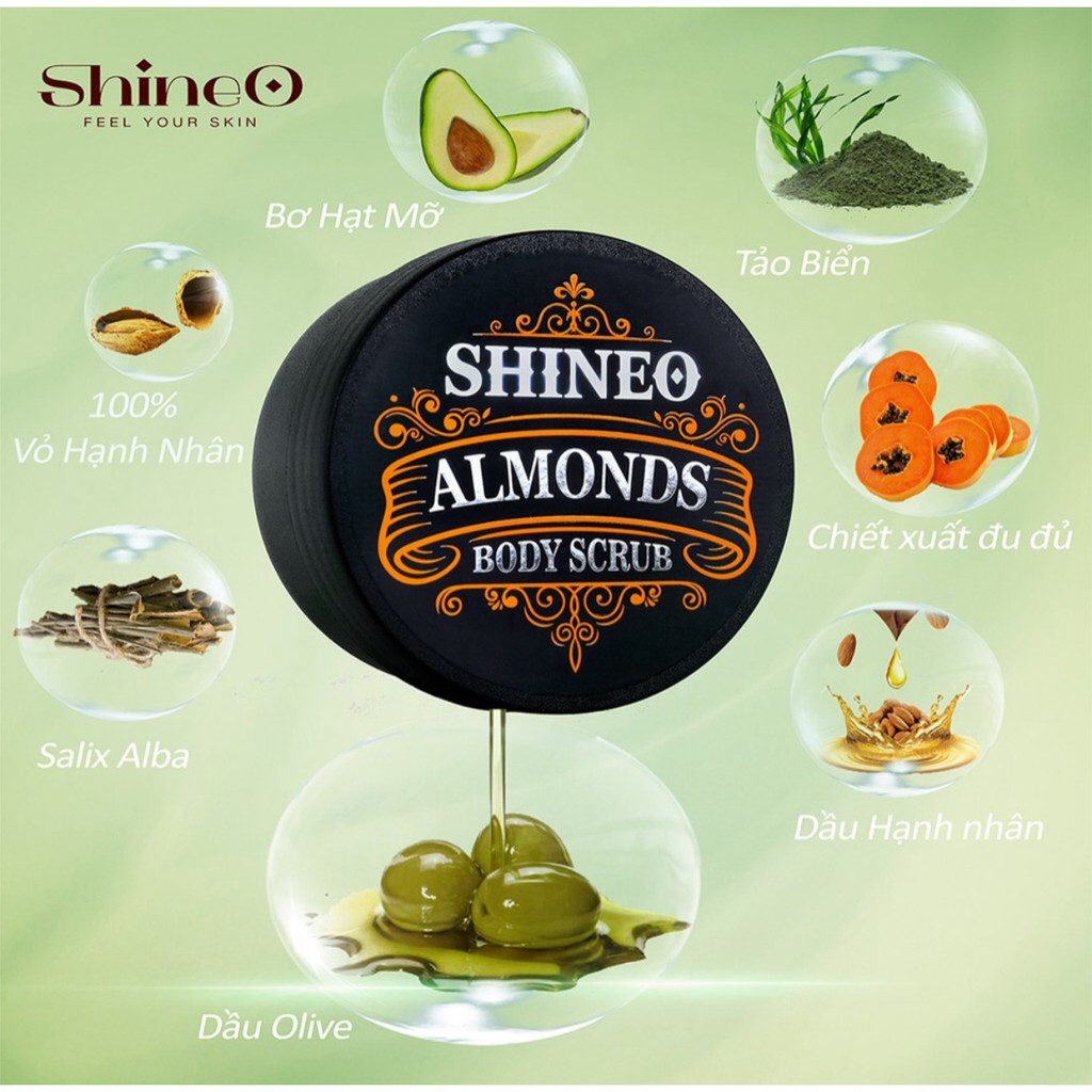 SHINEO | Tẩy tế bào chết toàn thân ( 25gram ) | BigBuy360 - bigbuy360.vn