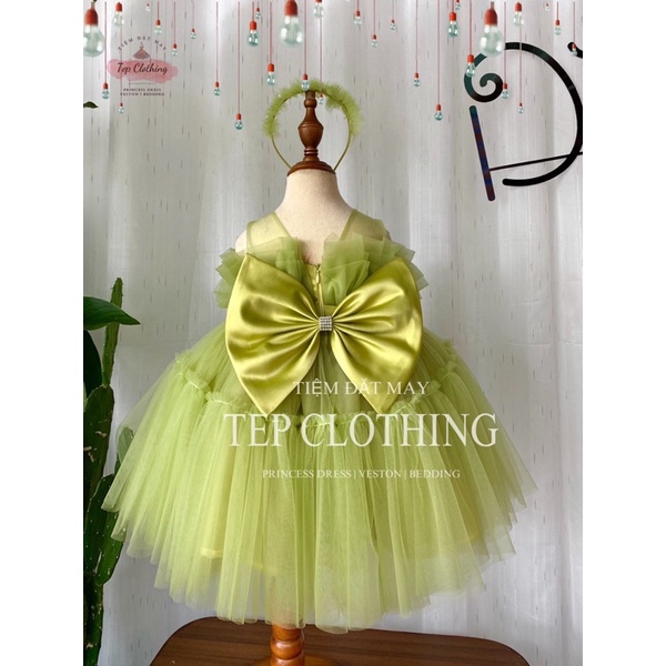 JENA  Đầm Công Chúa Thiết Kế Cho Bé Gái by TEP CLOTHING- Hình Thật l