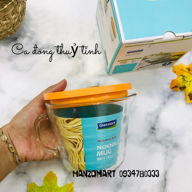 Ca đong thuỷ tinh chia vạch Glasslock 500ml Hàn Quốc