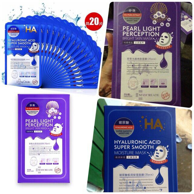 Mặt nạ giấy- mask HA hàng chuẩn