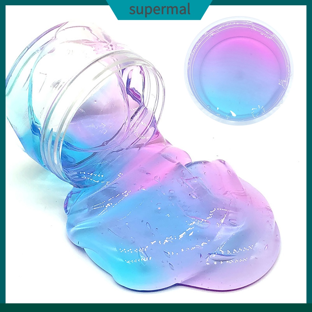 Slime Dẻo Ma Thuật Trong Suốt Nhiều Màu Sắc Vui Nhộn Cho Bé