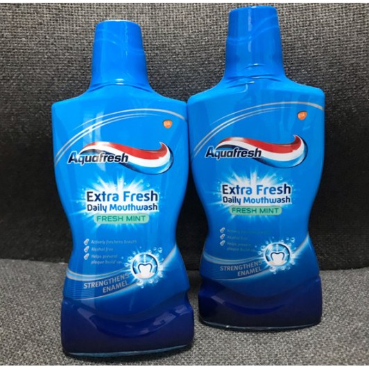 Nước Súc miệng Aquafresh Extra Fresh 500ml