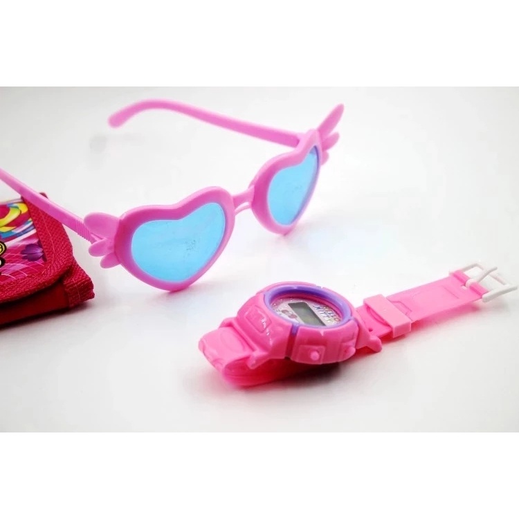 Lol Surprise Set 3 Món Đồ Chơi Gồm Mắt Kính + Ví + Mắt Kính + Đồng Hồ Hoạt Hình Cho Bé Trai Bé Gái Quà Tặng Giáng Sinh