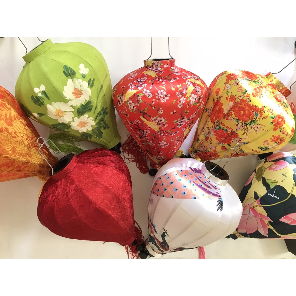 Đèn Lồng Hội An Hình Củ Tỏi 40 cm/ 45 cm