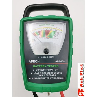 Thiết bị kiểm tra ắc quy hiện kim Apech ABT-108 giá rẻ