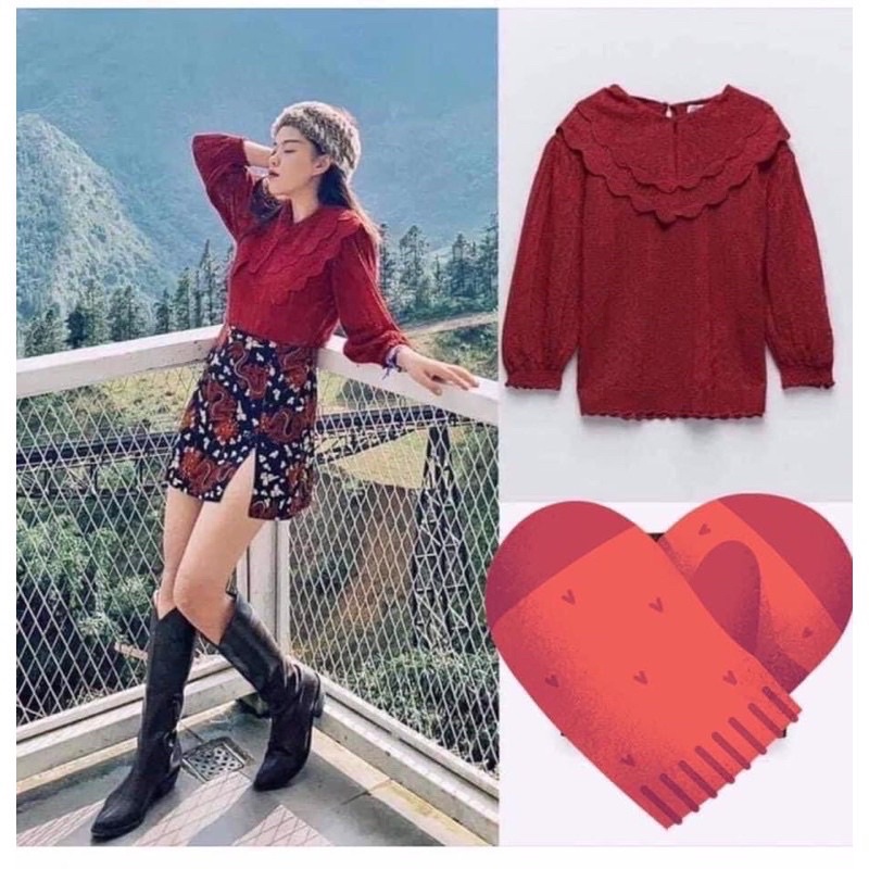 Chân váy ZARA auth S